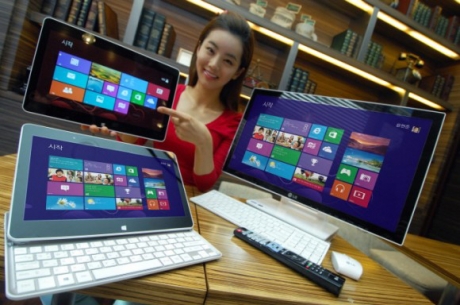 LG представи таблет-слайдера H160 и моноблока V325 на базата на Windows 8