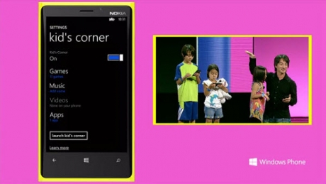 Kid’s Corner: детският кът в Windows Phone 8