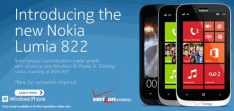 Състоя се анонсът на Nokia Lumia 822