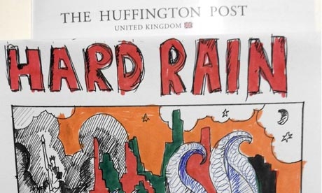 Ураганът издуха Huffington Post, Gizmodo и други популярни сайтове