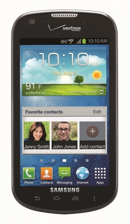 Samsung Galaxy Stellar – смартфон с два интерфейса