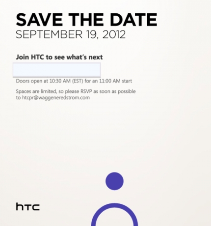 HTC анонсират нови смартфони на 19 септември?
