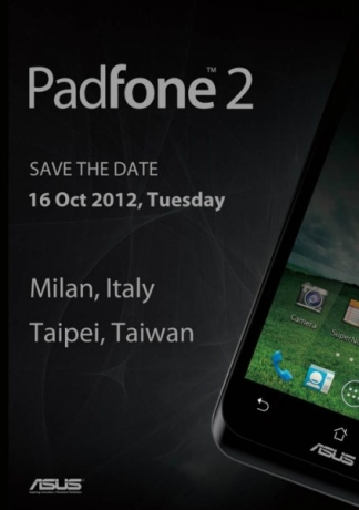 ASUS Padfone 2: спецификации