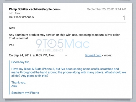 Apple не вижда проблем с покритието на iPhone 5