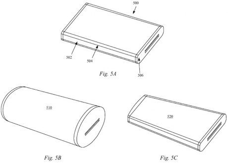 Apple патентова футуристичен смартфон с гъвкав дисплей