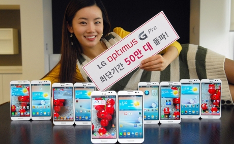 LG е продала половин милион смартфона Optimus G Pro