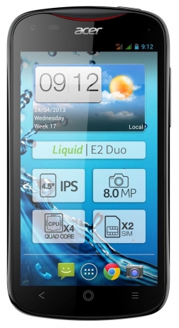 Acer Liquid E2 – четириядрен смартфон за меломани