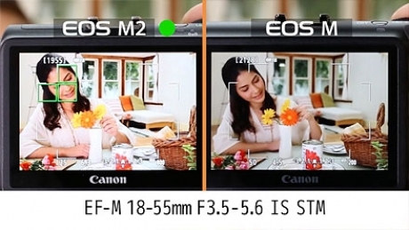 Canon представи своя втори безогледален фотоапарат EOS M2