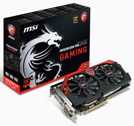 MSI анонсира официално графичния ускорител Radeon R9 270X GAMING 4G