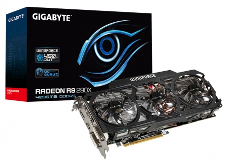 Gigabyte Technology без анонс добави на сайта си форсираните версии на Radeon R9 290X/R9 290