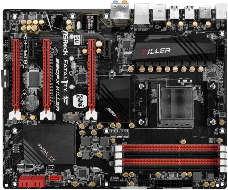 Серията дънни платки ASRock Fatal1ty беше попълнена с новия геймърски модел Fatal1ty 990FX Killer