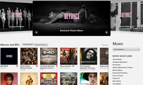 Новият албум на Бийонсе ще се продава само в iTunes