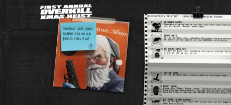 Overkill Software пуснаха коледно DLC за Payday 2