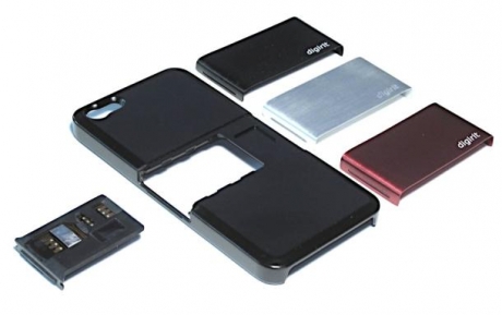Калъф за iPhone 5 добавя втора SIM карта