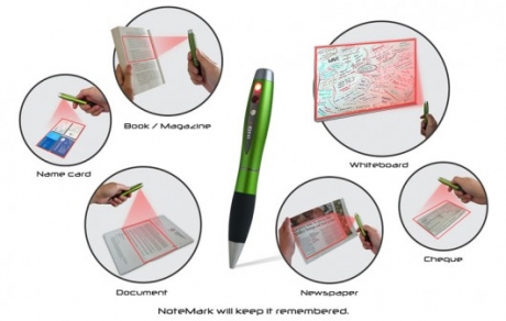 NoteMark обединява химикалката и скенера
