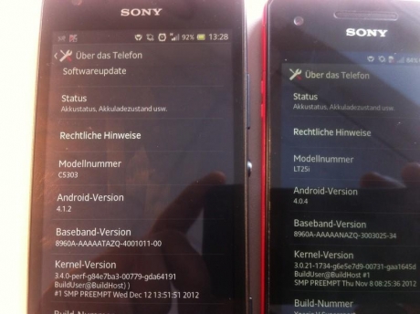 Sony Xperia SP: нови снимки и подробности