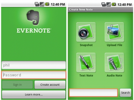 Нова версия на Evernote Skitch за Android улеснява воденето на бележки на телефона