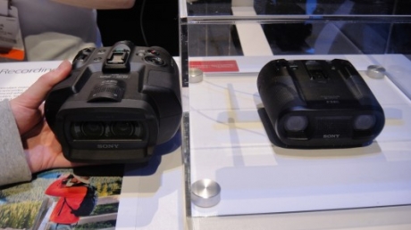 Sony представиха новото поколение бинокли записващи 3D видео