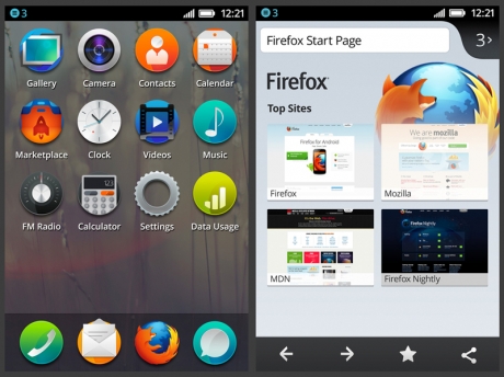 Mozilla Firefox OS базираните смартфони ще се предлагат не само на развиващите се пазари
