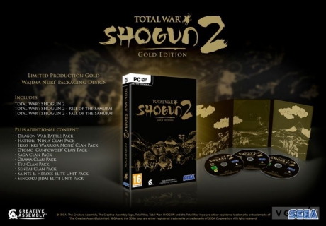 Total War: Shogun 2 Gold Edition идва в Европа през март