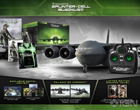 Към Splinter Cell: Blacklist Collector’s Edition ще дават истинско самолетче