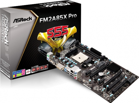 ASRock анонсира и пълноразмерна AMD A85X дънна платка