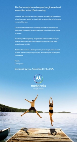 Реклама на Motorola се заяде с Apple