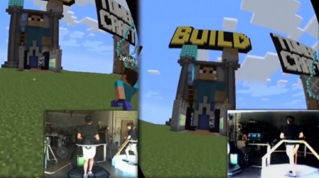 Minecraft вече може да се играе на Omni и Oculus Rift