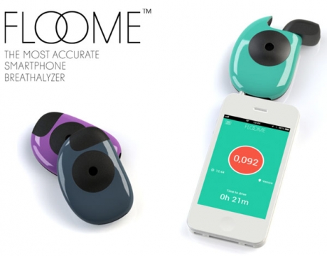Устройството Floome превръща смартфона в алкохолен тестер