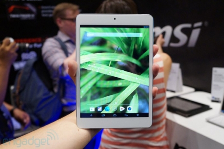 MSI ще покаже таблета Primo 81, чийто екран наподобява този на iPad mini