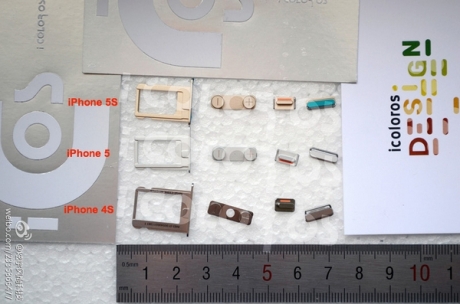 Появиха се някои компоненти на iPhone 5S в златист цвят