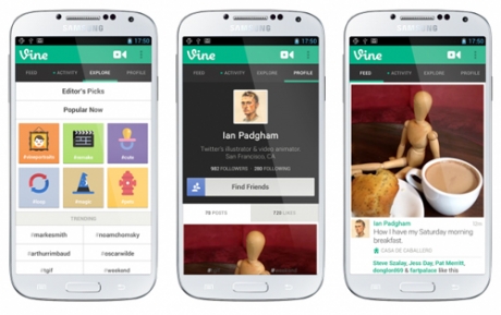 Приложението Vine вече е достъпно и за Android