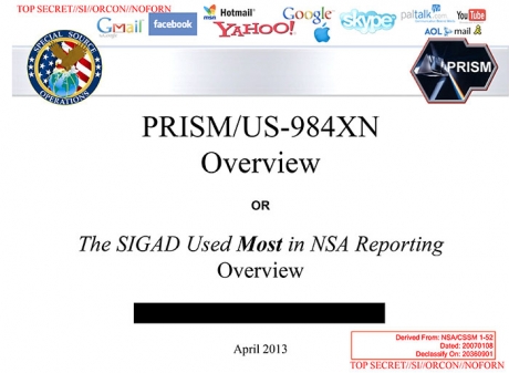 Логотипът PRISM е нарушил авторските права на английски фотограф