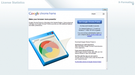 Chrome Frame за Internet Explorer вече няма да се обновява