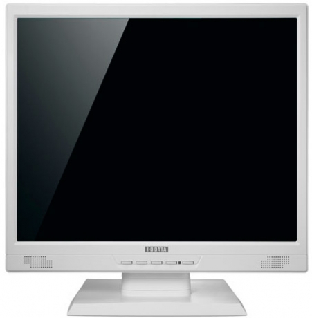 I-O Data LCD-AD171EW-P: течнокристален монитор, защитен със закалено стъкло