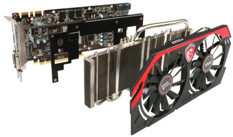 MSI GeForce GTX 760 Gaming с инструмента MSI Gaming App, може да се клокне до 1150 MHz