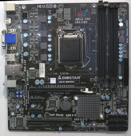CeBIT 2013: Три дънни плитки на Biostar за Intel Haswell процесорите