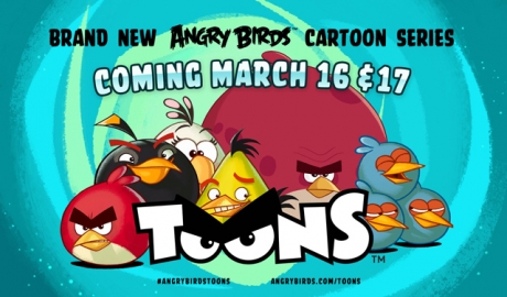 ТВ сериалът Angry Birds Toons ще бъде излъчен в 12 държави