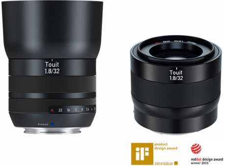 Започват продажбите на обективите Zeiss Touit за безогледални фотоапарати