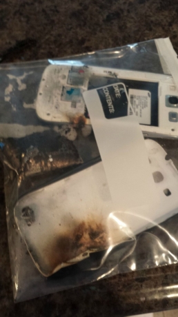 Samsung Galaxy S III се самозапали