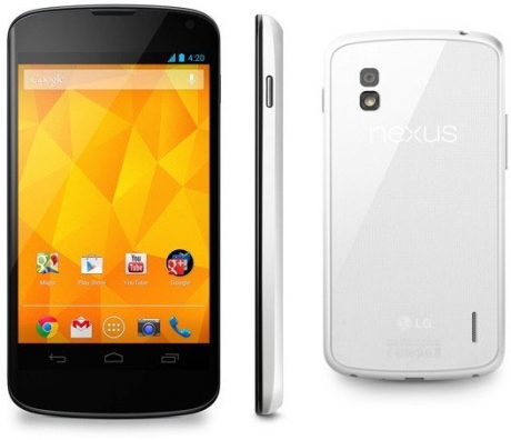 Белият LG Nexus 4 започва да се продава от утре