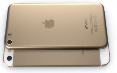 Концепт на 4,8-инчов златист iPhone 6