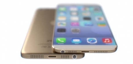 Концепт на 4,8-инчов златист iPhone 6