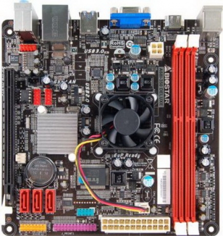 Biostar разкри характеристиките на бъдещата си платка A68I-450 Deluxe с вграден CPU на AMD