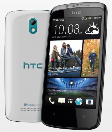 HTC Desire 500 Dual SIM с премиера в магазините на VIVACOM