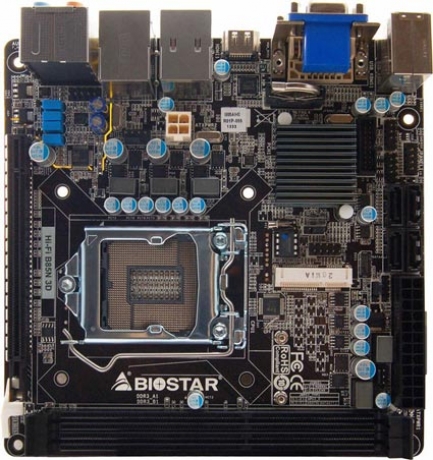 Biostar представи офис системни платки, базирани на чипсета Intel B85