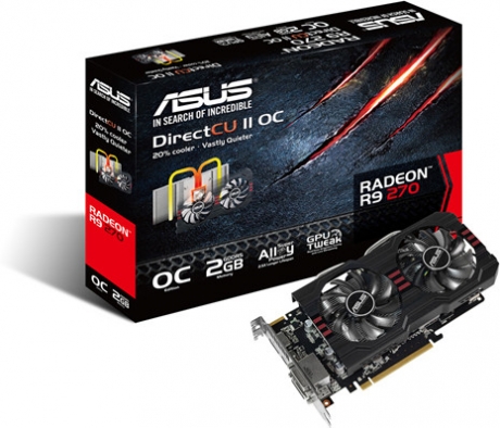 MSI и ASUS представиха своите клокнати версии на Radeon R9 270