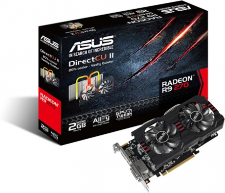MSI и ASUS представиха своите клокнати версии на Radeon R9 270
