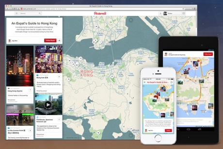 Pinterest представиха локационна услуга