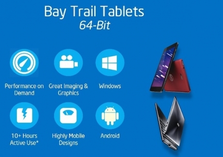 Intel подготвя 64-битов процесор за Android устройства